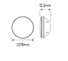110WMG round reverse insert or module dimensions
